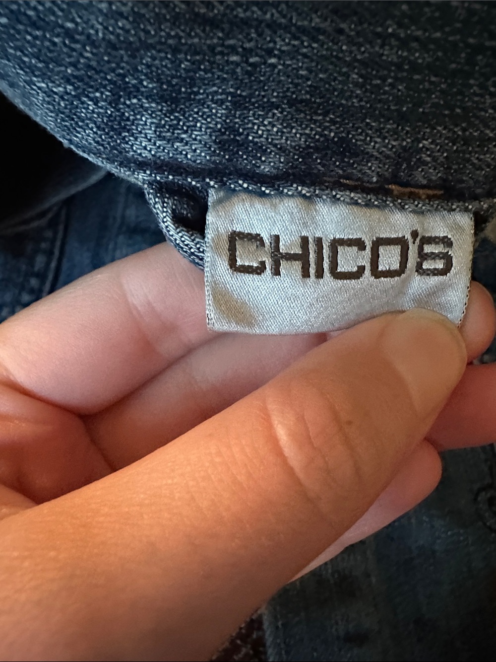 Embroidered Denim Jacket - Blue - Picture 2 of 10